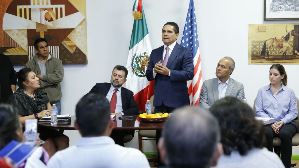 «Organizarse digna, firme y pacíficamente»: Silvano a Migrantes Michoacanos en Estados Unidos