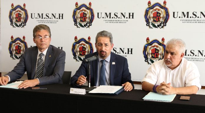Se comprometen a no parar clases en la UMSNH; Sindicatos y autoridades universitarias refrendan acuerdo