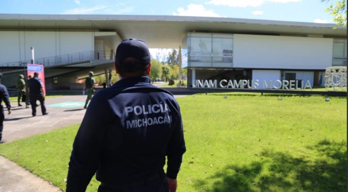 Alerta de bomba moviliza a Universidades en Morelia, la UMSNH sin novedad; Secretario General