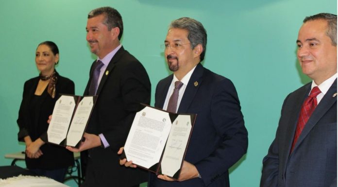 Firman UMSNH y Universidad de la Ciénega convenio para intercambio académico entre estudiantes y profesores