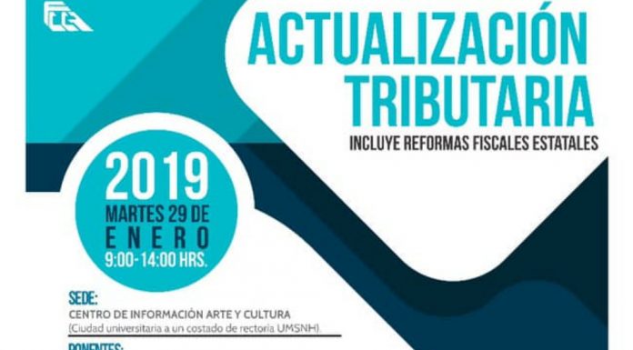 Jornada de Actualización Tributaria en la UMSNH