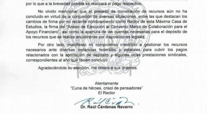 Quincena sin pago en la UMSNH; los salarios de la primera semana de enero no se cubren
