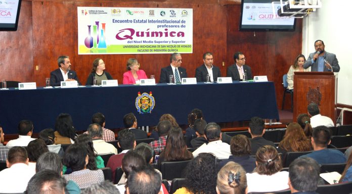 XVII Encuentro Interinstitucional de Profesores de Química en la UMSNH
