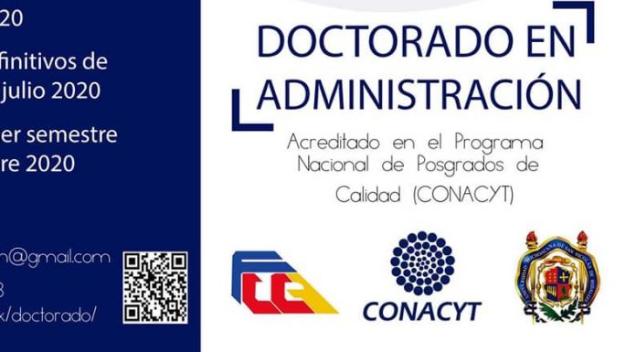 Doctorado en Administración en la FCCA-UMSNH, continua abierta la Convocatoria