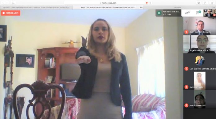 Primera titulación en línea en la Facultad de Contaduría y Ciencias Administrativas de la UMSNH