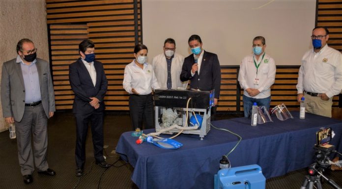 Entrega la UMSNH al IMSS el prototipo de Respirador Mecánico hecho por Investigadores Nicolaitas