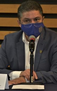 Dr. Raúl Cárdenas Navarro, Rector de la Universidad Michoacana de San Nicolás de Hidalgo