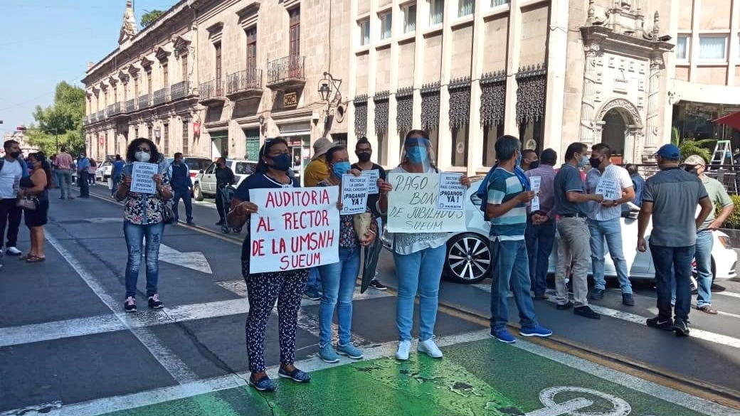 Las protestas del SUEUM, en las calles, alejadas de los tribunales laborales.