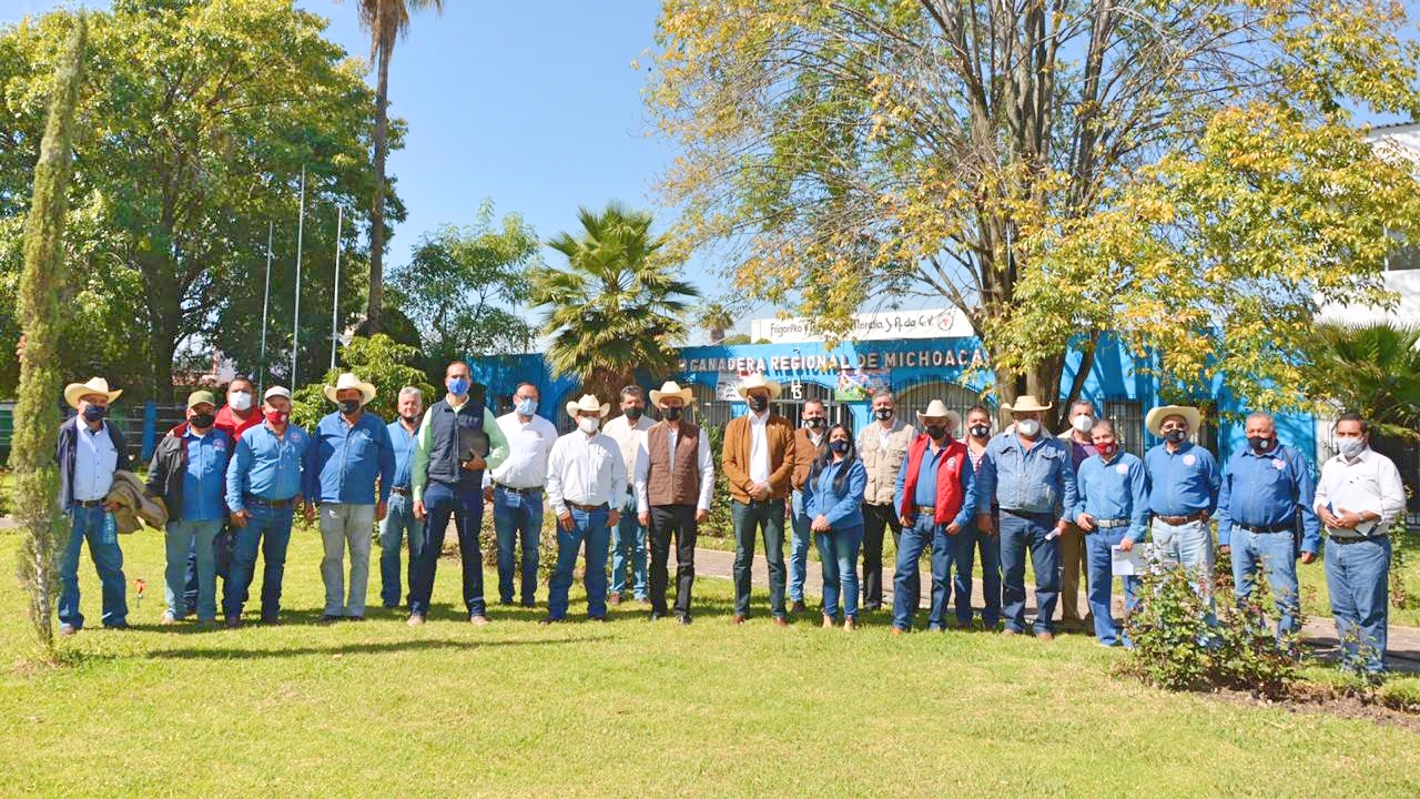 La Unión Ganadera Regional de Michoacán cuenta con más de 30 mil afiliados con presencia en 109 municipios del estado de Michoacán