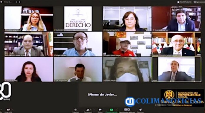 Participa la Facultad de Derecho y Ciencias Sociales de la UMSNH en Panel de la Universidad de Colima La Facultad de Derecho y Ciencias Sociales, participó en el panel sobre el día del abogado, organizado por la Universidad de Colima