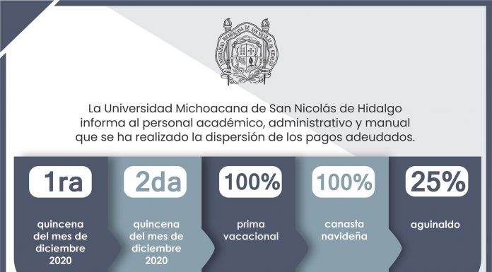 UMSNH: la mas beneficiada con recursos extraordinarios federales ante el cumplimiento de control de gasto