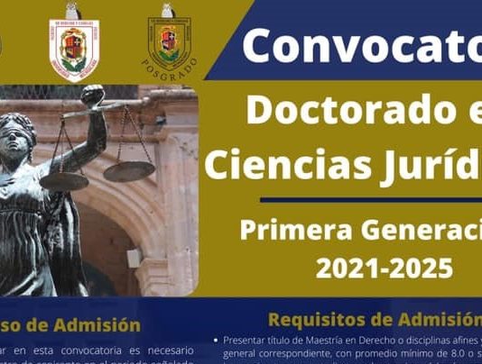 En marcha la convocatoria para el Doctorado en Ciencias Jurídicas en la UMSNH convocatoria para el doctorado en ciencias jurídicas en la UMSNH
