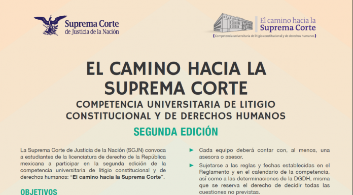 Competirán estudiantes de la Facultad de Derecho de la UMSNH en «El Camino hacia a la Suprema Corte» El camino hacia la Suprema Corte - Presentación
