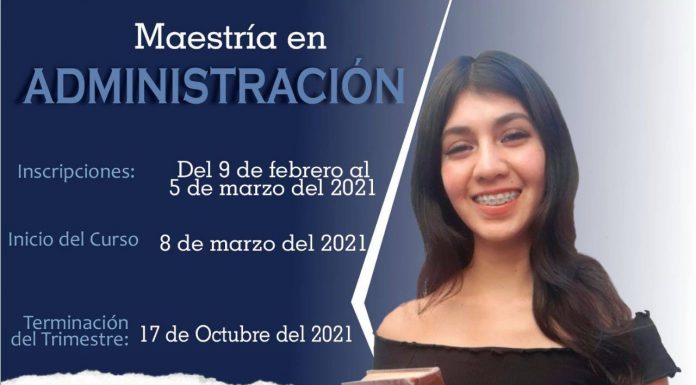 Abre inscripciones para la Maestría en Administración la Facultad de Contaduría y Ciencias Administrativas Maestría en Administración - FCCA - UMSNH 2021