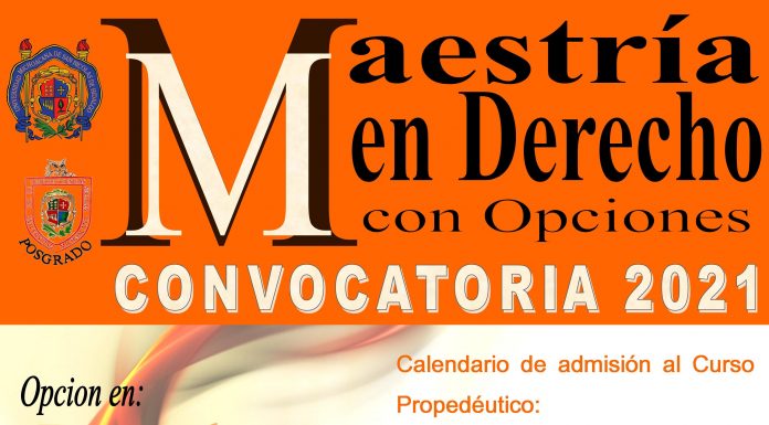 La Facultad de Derecho de la Universidad Michoacana convoca su maestría en derecho