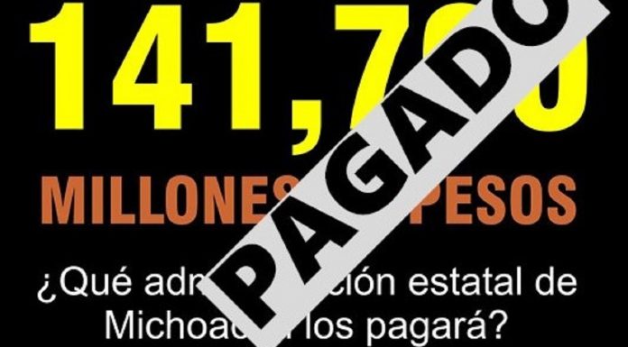 Más de 140 millones de pesos; para el pago del adeudo de aguinaldo en la UMSNH Pagó el Gobierno del Estado de Michoacán su parte del Convenio de Recursos Públicos No Regularizables de diciembre del 2020