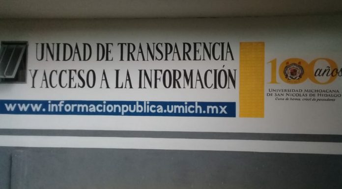 IMAIP avala y certifica por tercera ocasión el 100 % de Transparencia de la UMSNH Unidad de Transparencia y Acceso a la Información de la UMSNH