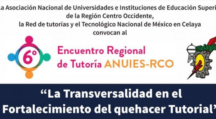 Convoca la UMSNH al VI Encuentro Regional de Tutoría ANUIES-RCO Encuentro Regional de Tutorias ANUIES - RCO