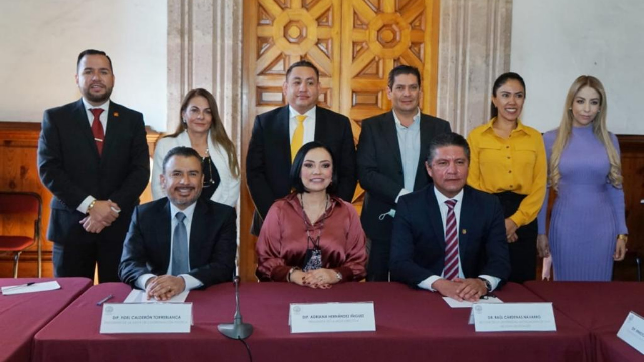 El rector de la Universidad Michoacana de San Nicolás de Hidalgo fue recibido por todas las fuerzas políticas del congreso del Estado de Michoacán
