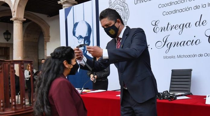Reconocen a «lo mejor de lo mejor», los estudiantes del posgrado de la UMSNH con la presea Ignacio Chávez