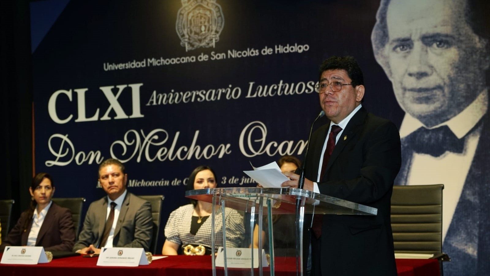 Dr. Moisés Guzmán Pérez, orador de acto conmemorativo a Melchor Ocampo
