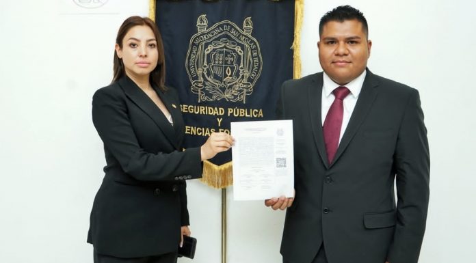 Seguridad Pública y Ciencias Forenses de la UMSNH, celebra su primer titulación por defensa de tesis 1er titulado por defensa de tesis en la LSPyCF de la UMSNH