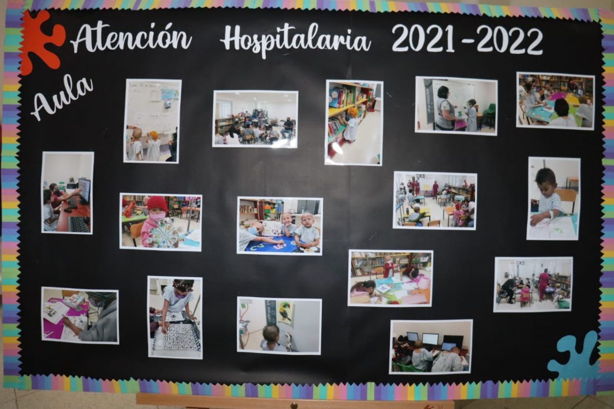 Clausura de ciclo escolar en el Hospital Infantil Eva Sámano de López Mateos, en Morelia, Michoacán