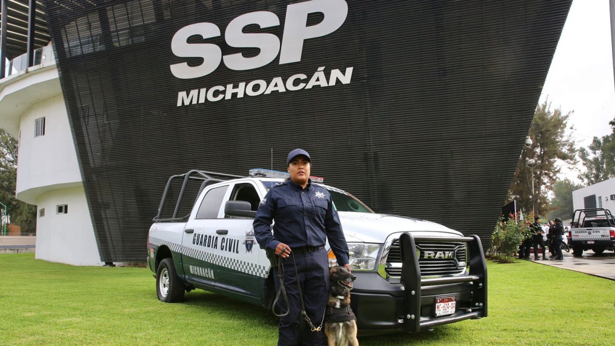 La guardia civil Michoacán se incorpora al grupo de instituciones de seguridad pública en el estado