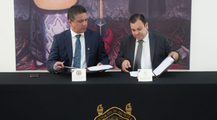 El Centro de Conciliación Laboral del Estado de Michoacán y la UMSNH firman convenio de colaboración institucional