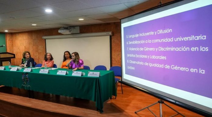 Universidad Michoacana presenta Agenda Nicolaita de Género 2023 Presentación de la Agenda de Género Nicolaita 2023 1