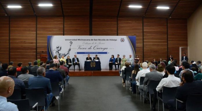 Presea Vasco de Quiroga: la UMSNH reconoce la entrega de distinguidos nicolaitas