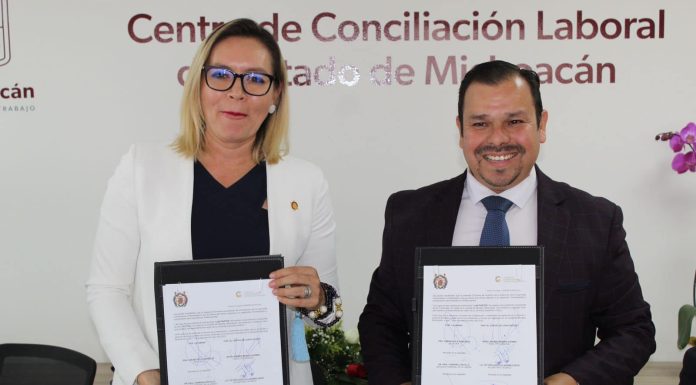 UMSNH y Centro de Conciliación Laboral unen esfuerzos para la formación y la paz laboral