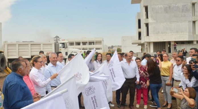 Zamora: La UMSNH inicia la construcción de su campus con una inversión de 65 millones de pesos