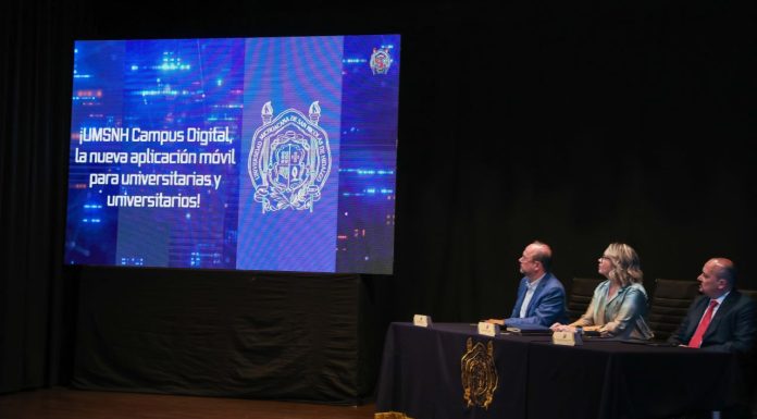 Modernización Nicolaita: Nueva APP «Campus Digital» Transforma la Educación en la UMSNH Campus digital colaboración de servicios Santander - UMSNH