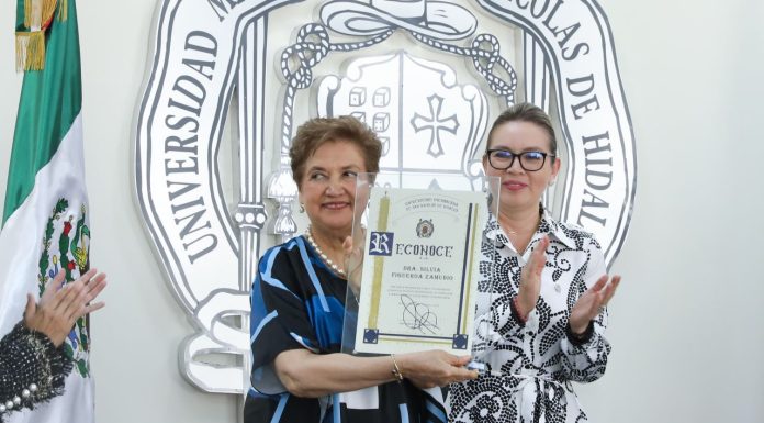 UMSNH reconoce trayectoria de doctora Silvia Figueroa Zamudio, primera rectora nicolaita