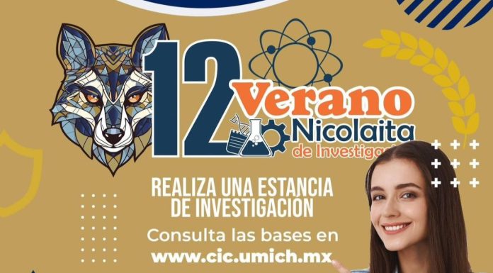 Inscripciones Abiertas: Verano Nicolaita de Investigación 2024