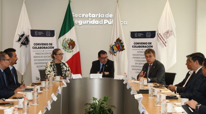 Guardia Civil y UMSNH colaboran para fortalecer formación académica y operativa Firma de convenio entre la UMSNH y la SSP para prácticas profesionales y formación académica del personal de seguridad.