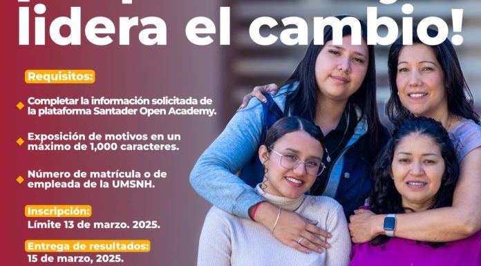 UMSNH y Santander ofrecen diplomado gratuito para mujeres nicolaitas