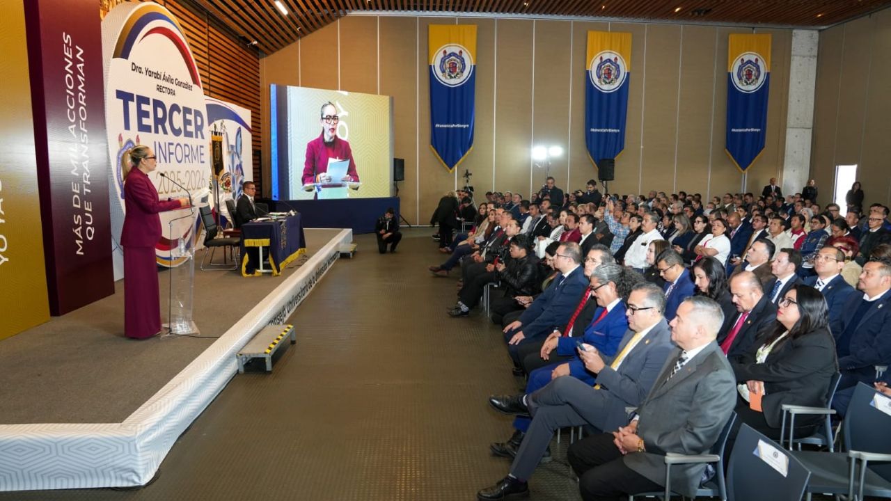 UMSNH: Yarabí Ávila presenta Tercer Informe ante el Consejo Universitario El máximo órgano de decisión de la UMSNH se congregó para escuchar el balance de resultados correspondientes al ejercicio académico y financiero 2025.