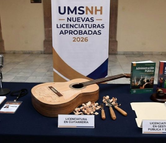 UMSNH amplía oferta académica con cuatro nuevas licenciaturas para 2026 La UMSNH aprueba la creación de 4 nuevas licenciaturas.