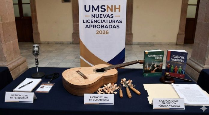 UMSNH amplía oferta académica con cuatro nuevas licenciaturas para 2026 La UMSNH aprueba la creación de 4 nuevas licenciaturas.