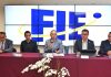 Todos los programas de la FIE – UMSNH ya son internacionales La rectora Yarabí Ávila González encabezó el anuncio de la acreditación internacional de la totalidad de los programas de la Facultad de Ingeniería Eléctrica por parte del CACEI.