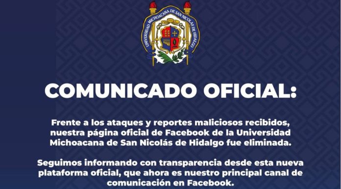 Plataformas de la UMSNH sufren ataques cibernéticos; hay denuncia penal Ciberataques afectan sistemas y redes sociales de la UMSNH