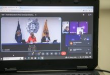 Consejo Universitario de la UMSNH aprueba actualización de su Reglamento Interno La Sesión Extraordinaria Virtual del Consejo Universitario de la UMSNH, transmitida a través de Google Meet, permitió la participación de consejeras y consejeros universitarios de manera remota. En la pantalla se observan las notificaciones de votación de integrantes del pleno que se pronunciaron "a favor" del dictamen de actualización del Reglamento Interno, aprobado en la jornada.