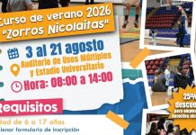 UMSNH convoca al Curso de Verano Zorros Nicolaitas 2026 Curso de Verano 2026 “Zorros Nicolaitas”