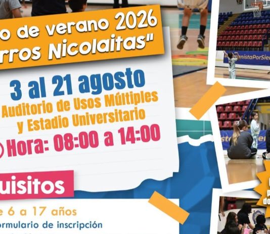 UMSNH convoca al Curso de Verano Zorros Nicolaitas 2026 Curso de Verano 2026 “Zorros Nicolaitas”