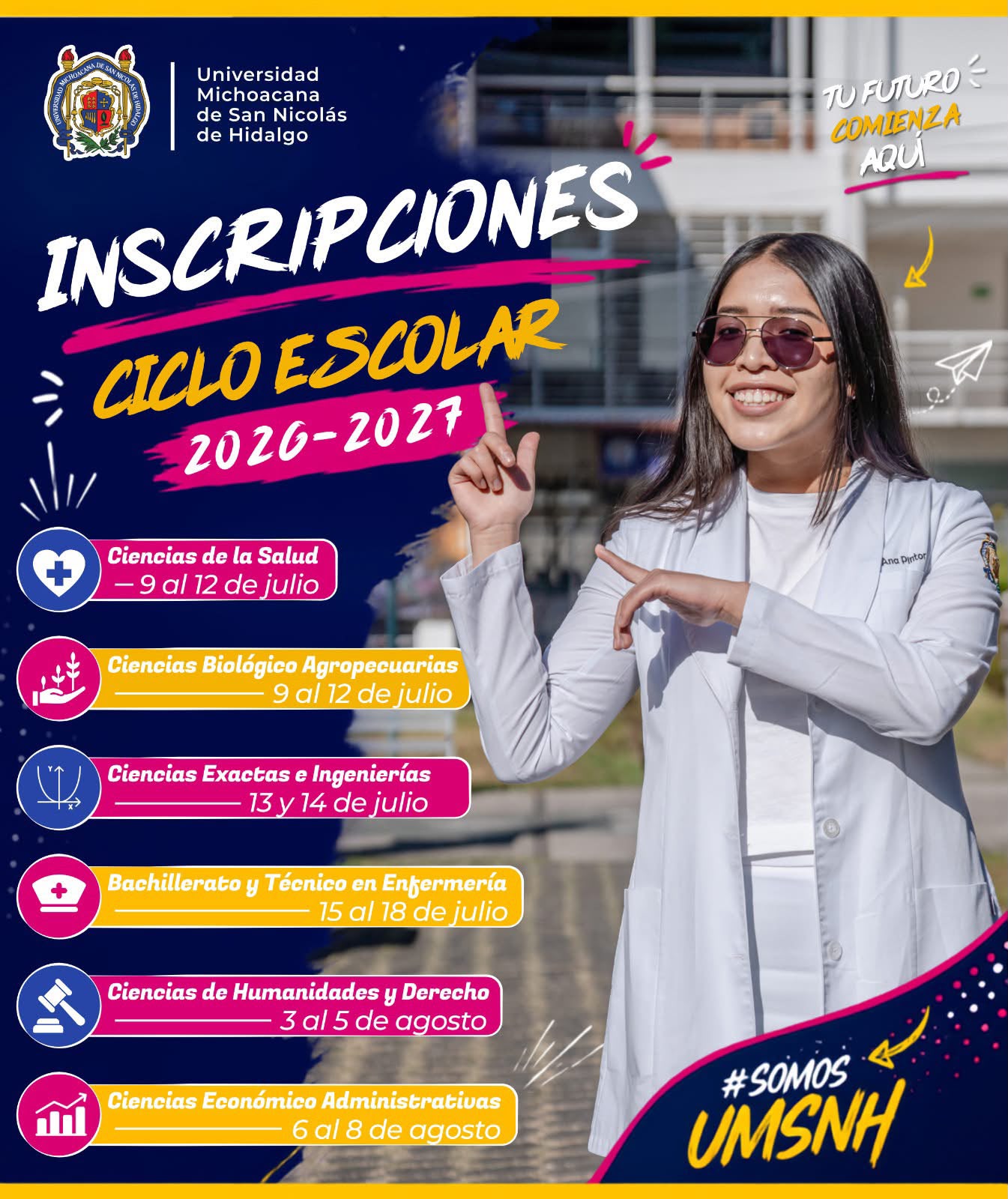 El cronograma institucional establece plazos específicos para cada licenciatura y bachillerato con el objetivo de optimizar la carga de documentos de nuevo ingreso. El cronograma institucional establece plazos específicos para cada licenciatura y bachillerato con el objetivo de optimizar la carga de documentos de nuevo ingreso.