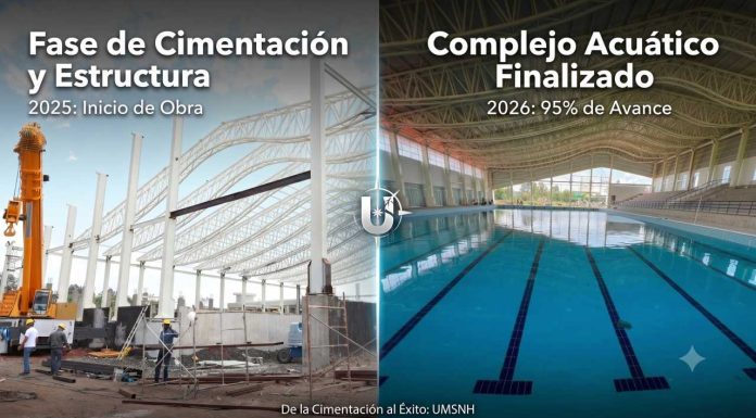 Alberca olímpica de la UMSNH alcanza 95 por ciento Alberca Olímpica de la UMSNH