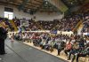 UMSNH fortalece ingreso al bachillerato y consolida Pase por Excelencia La cancha y graderías del auditorio registraron una amplia concurrencia de familias interesadas en el desarrollo integral y académico de las y los nuevos universitarios.