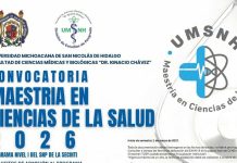 UMSNH publica convocatoria para Maestría en Ciencias de la Salud Maestría en Ciencias de la Salud 2026